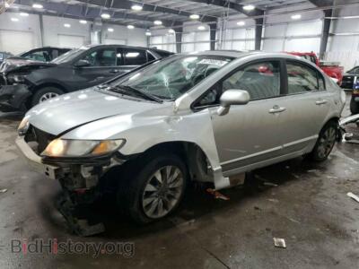2009 Honda CIVIC EX, серебристый — VIN 2HGFA16879H330254, Copart
