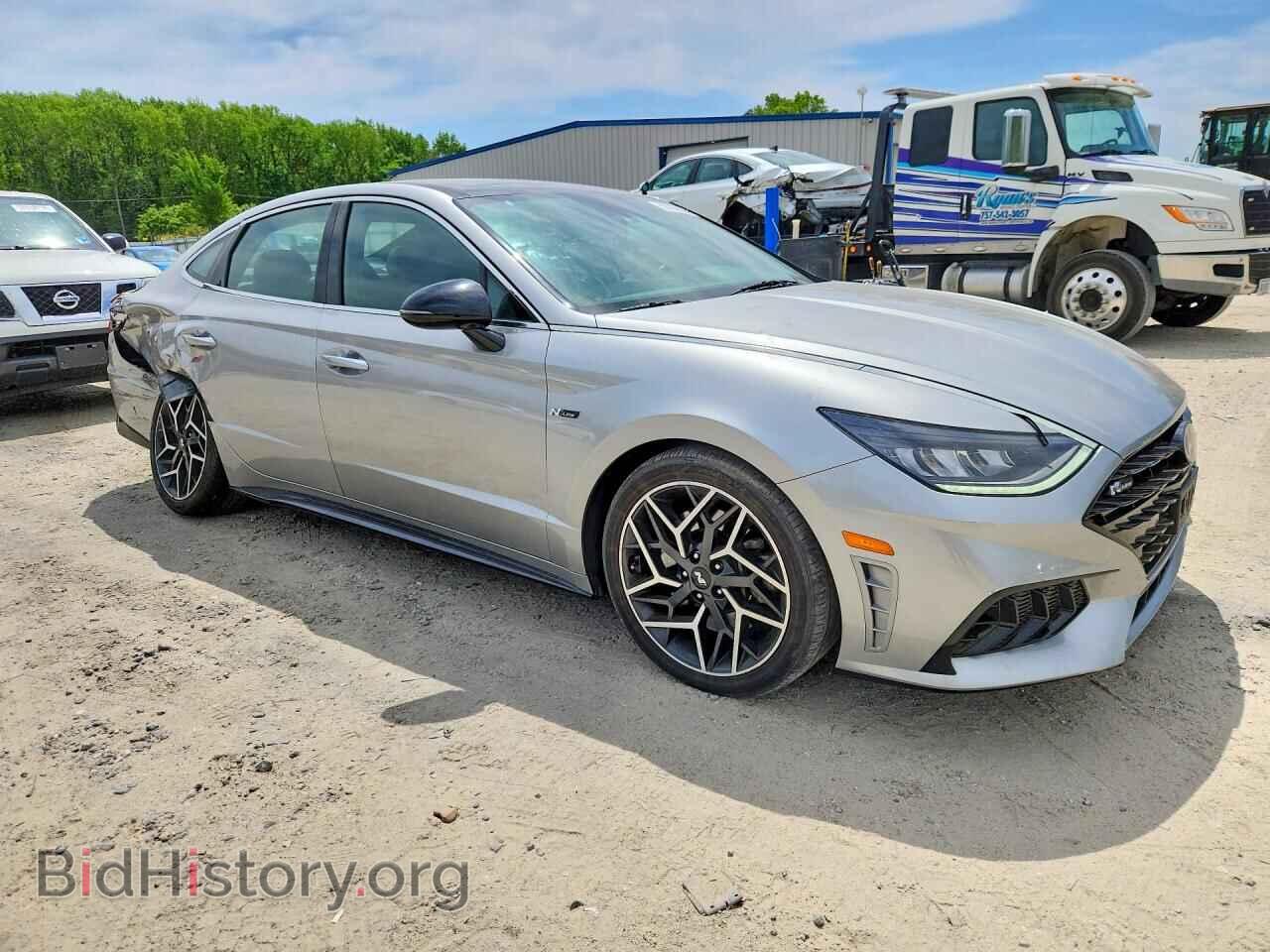 2021 HYUNDAI SONATA - VIN: 5NPEK4JC8MH114448 - Фото 4