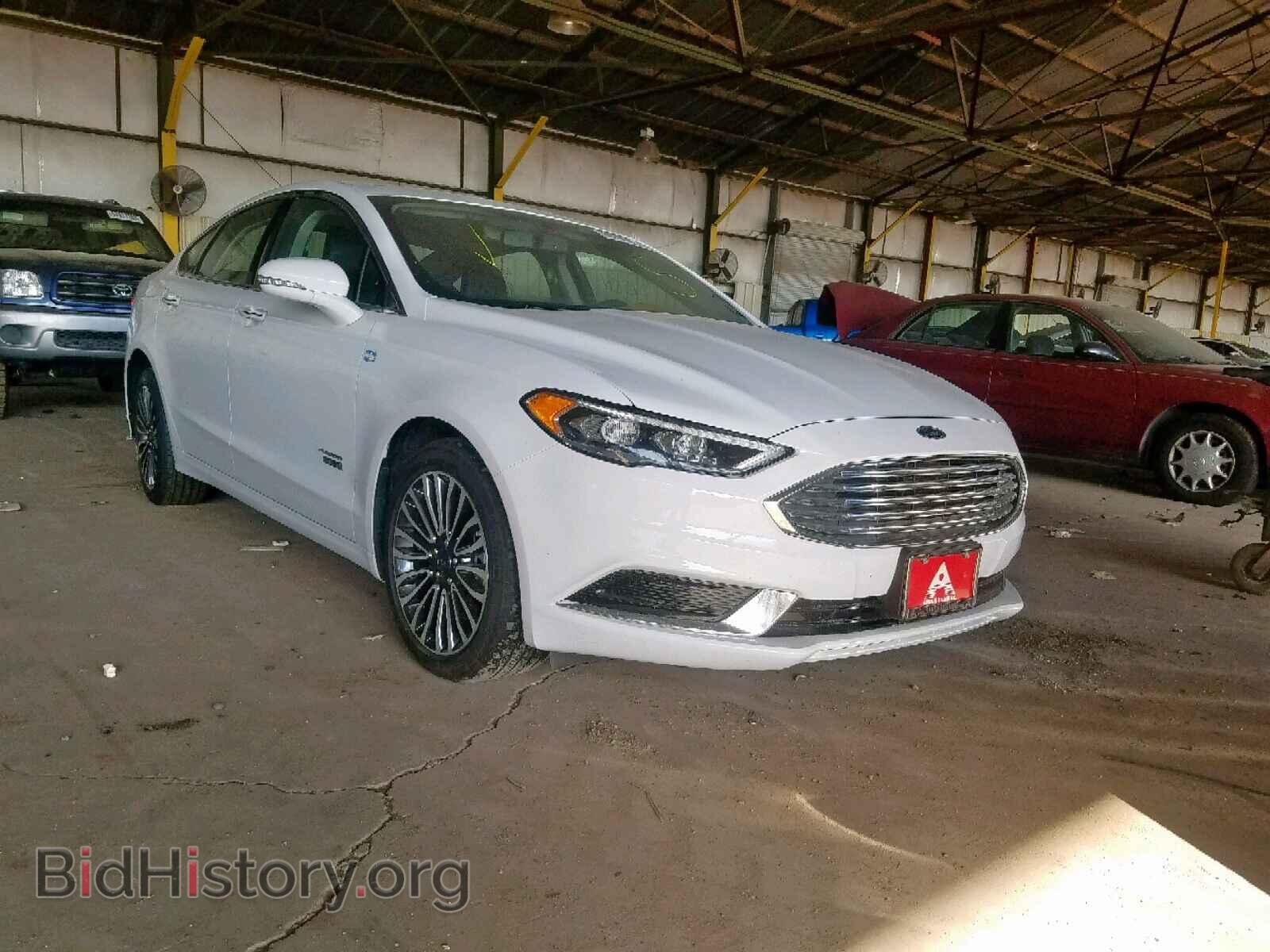 Photo 3FA6P0PU8JR287304 - FORD FUSION SE 2018