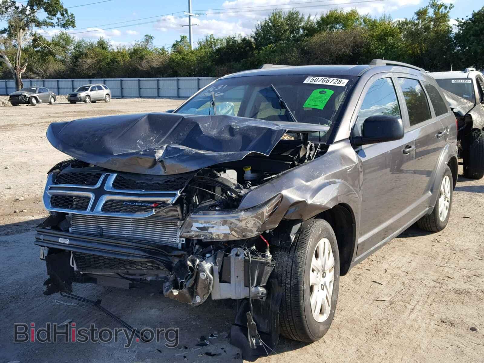 2017 DODGE JOURNEY SE - VIN: 3C4PDCAB5HT648467 - Фото 2