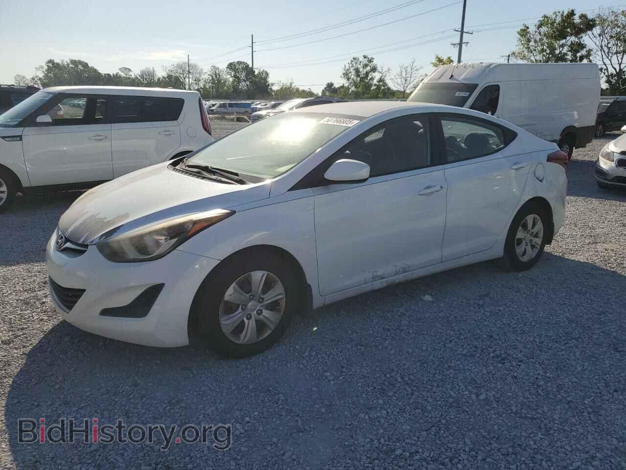 Фотография 5NPDH4AE9GH722124 - HYUNDAI ELANTRA 2016