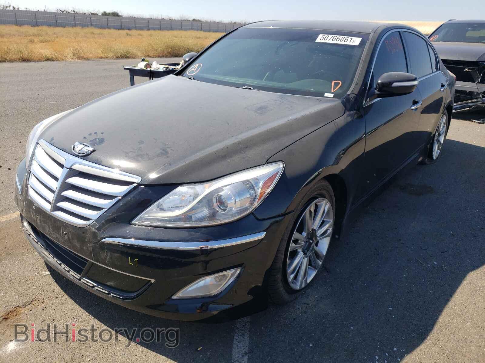 2012 HYUNDAI GENESIS - VIN: KMHGC4DD7CU154627 - Фото 2