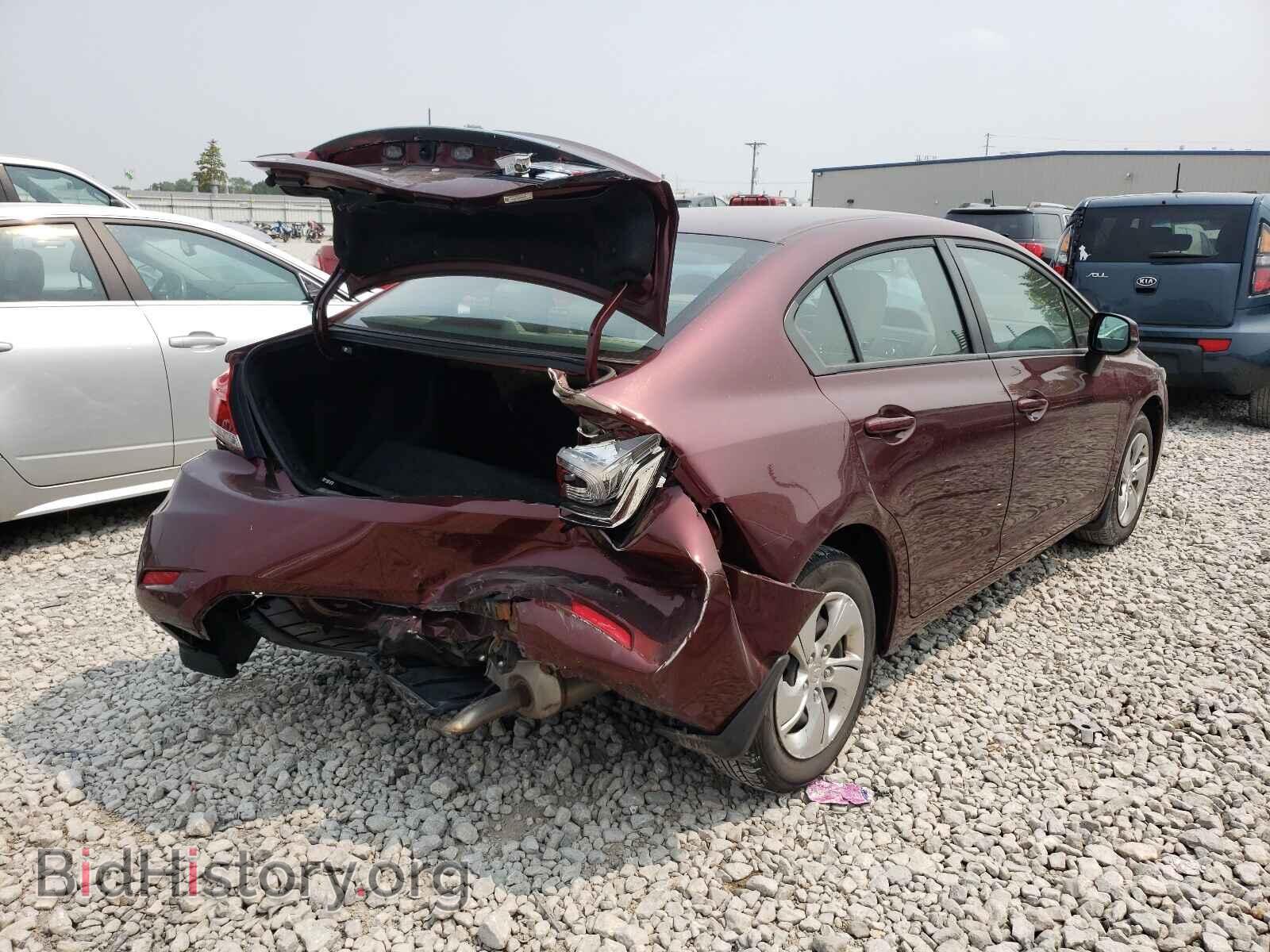 2013 HONDA CIVIC - VIN: 19XFB2F55DE091900 - Фото 4