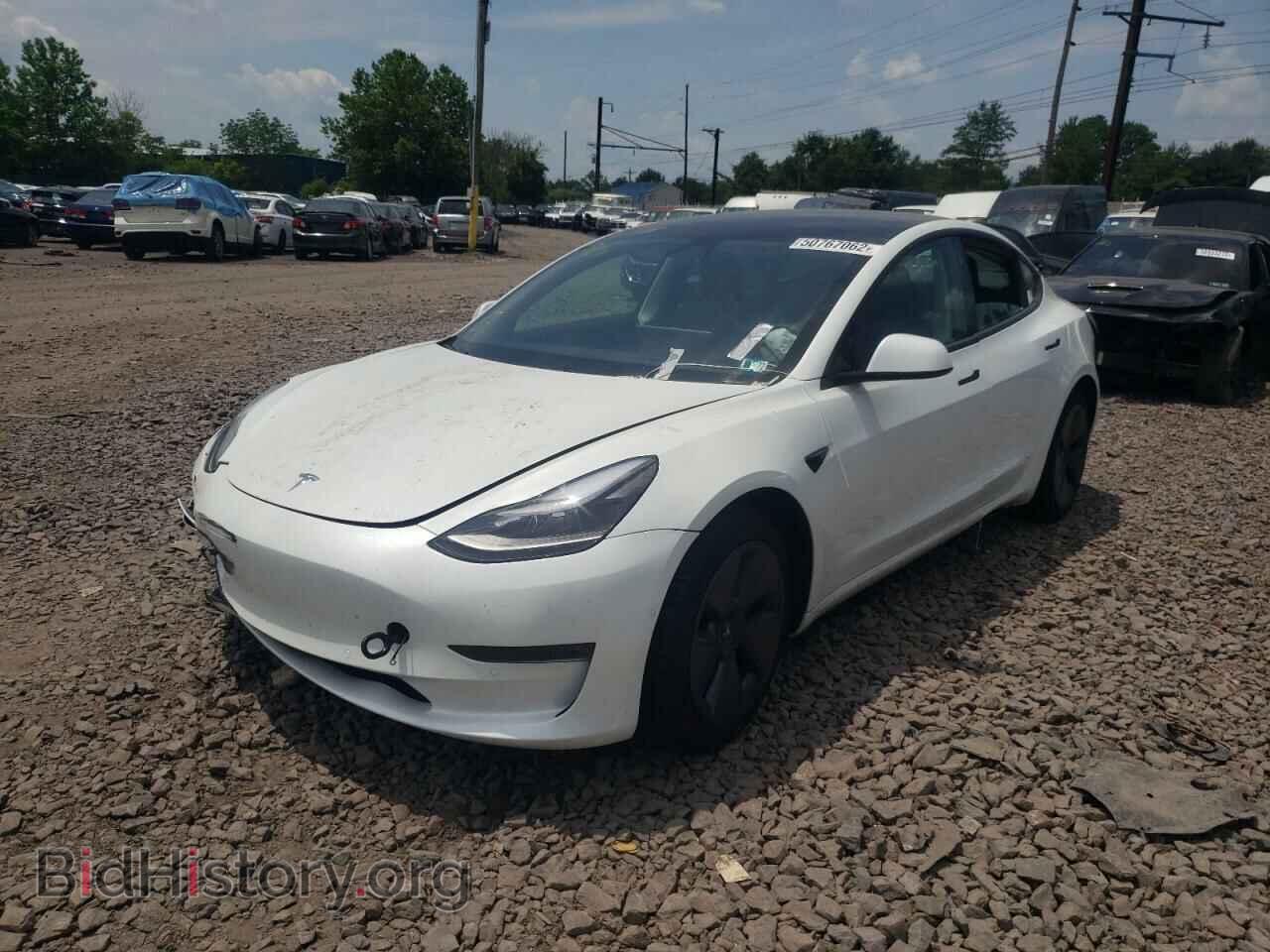 2021 TESLA MODEL 3 - VIN: 5YJ3E1EA0MF083944 - Photo 2