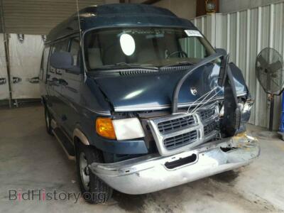 2000 Dodge RAM VAN RAM Van B1, зеленый — VIN 2B6HB11YXYK145813, Copart