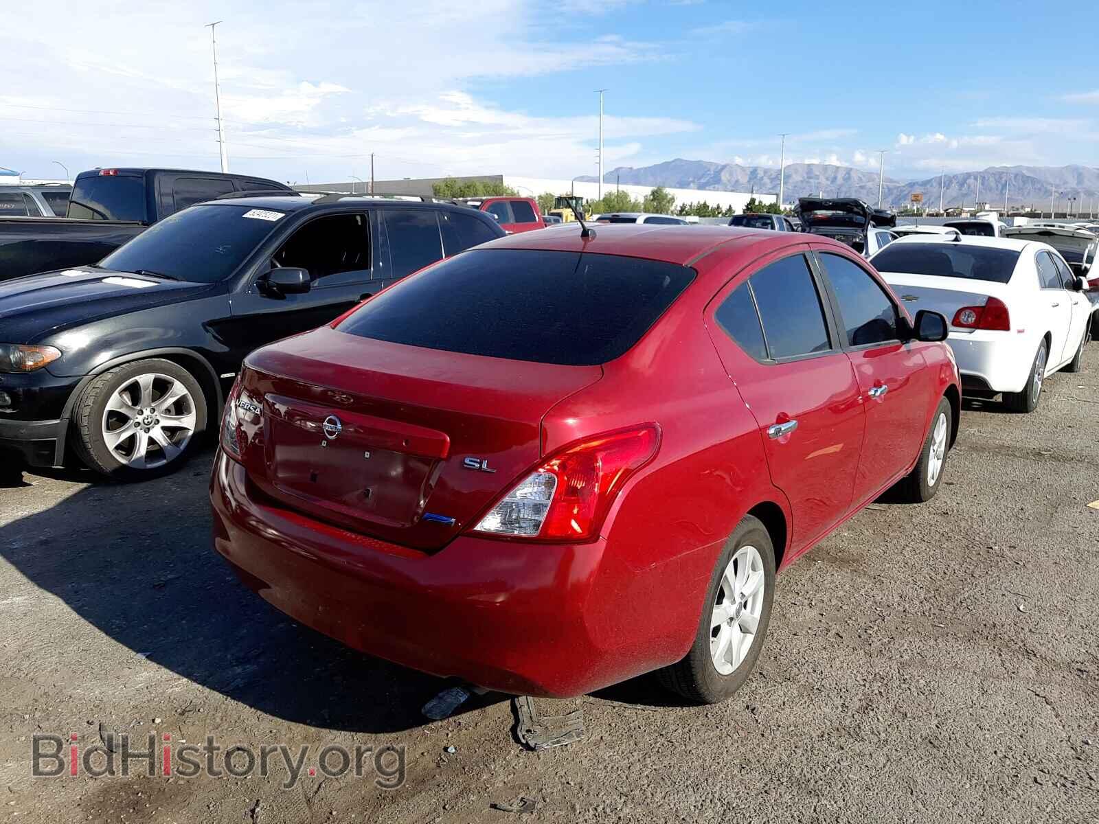 2012 NISSAN VERSA - VIN: 3N1CN7AP3CL812812 - Фото 4