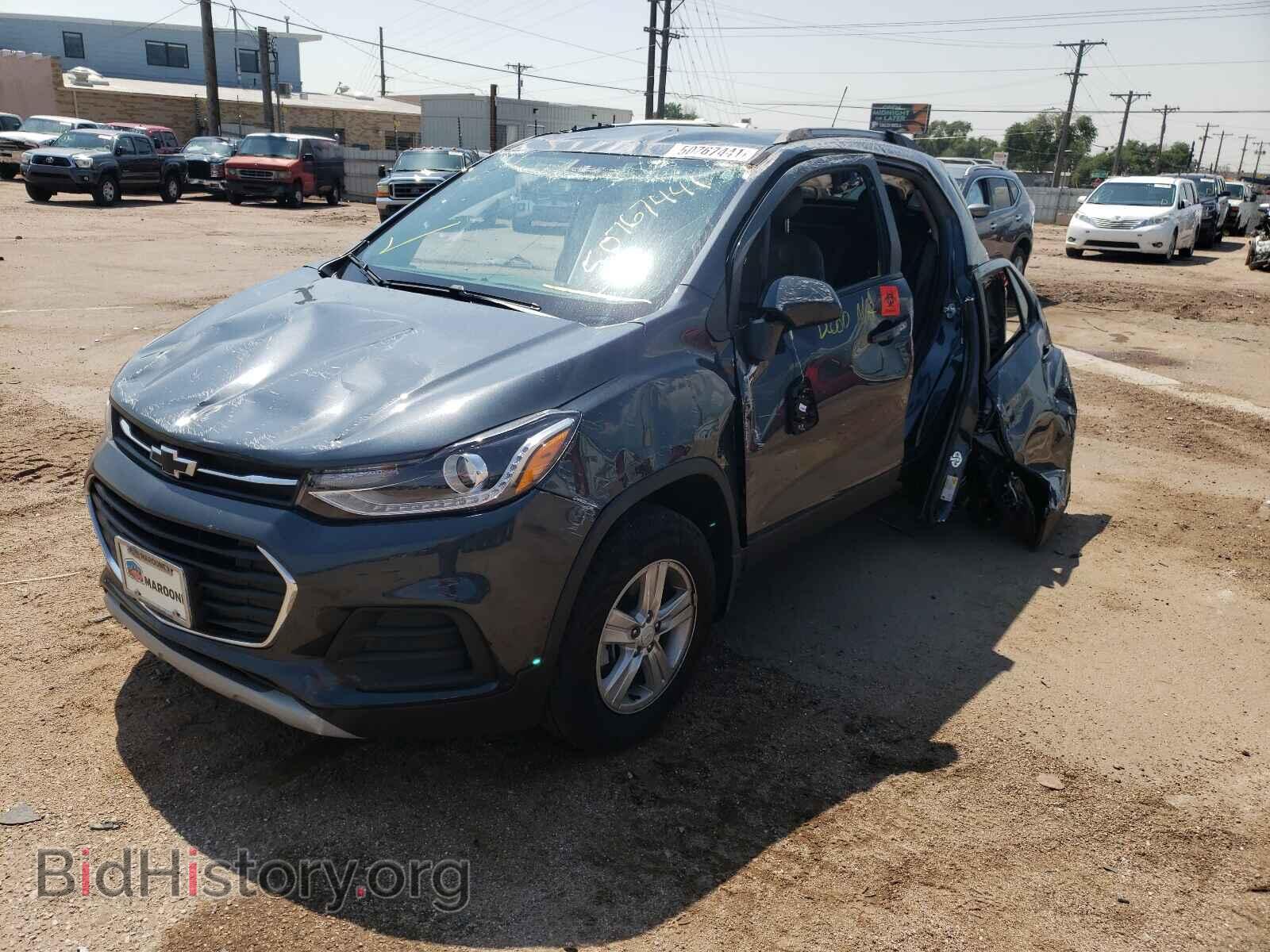 2021 CHEVROLET TRAX - VIN: KL7CJPSB5MB307950 - Фото 2