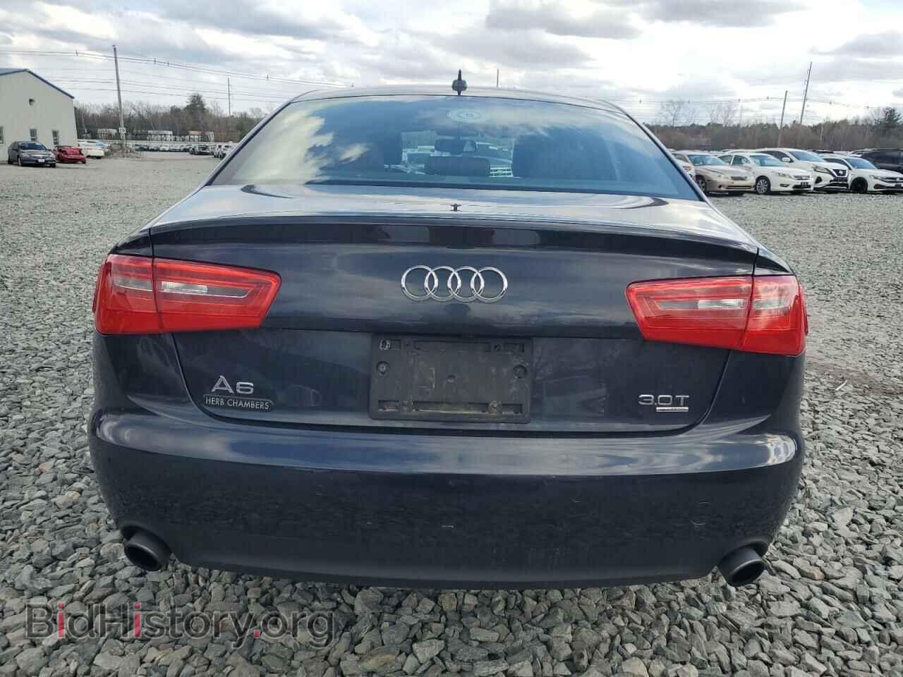 2013 AUDI A6 - VIN: WAUGGAFCXDN026158 - Фото 6