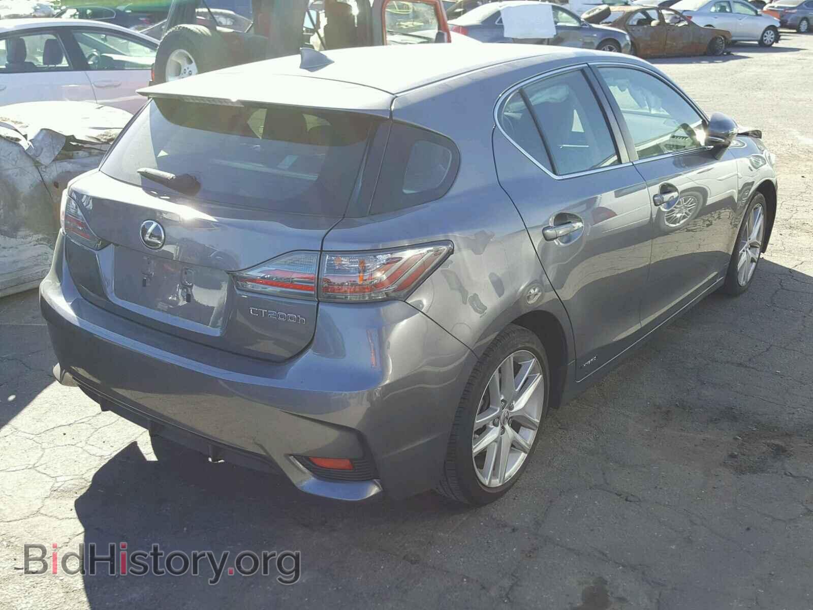 2015 LEXUS CT 200 - VIN: JTHKD5BH1F2231174 - Фото 4