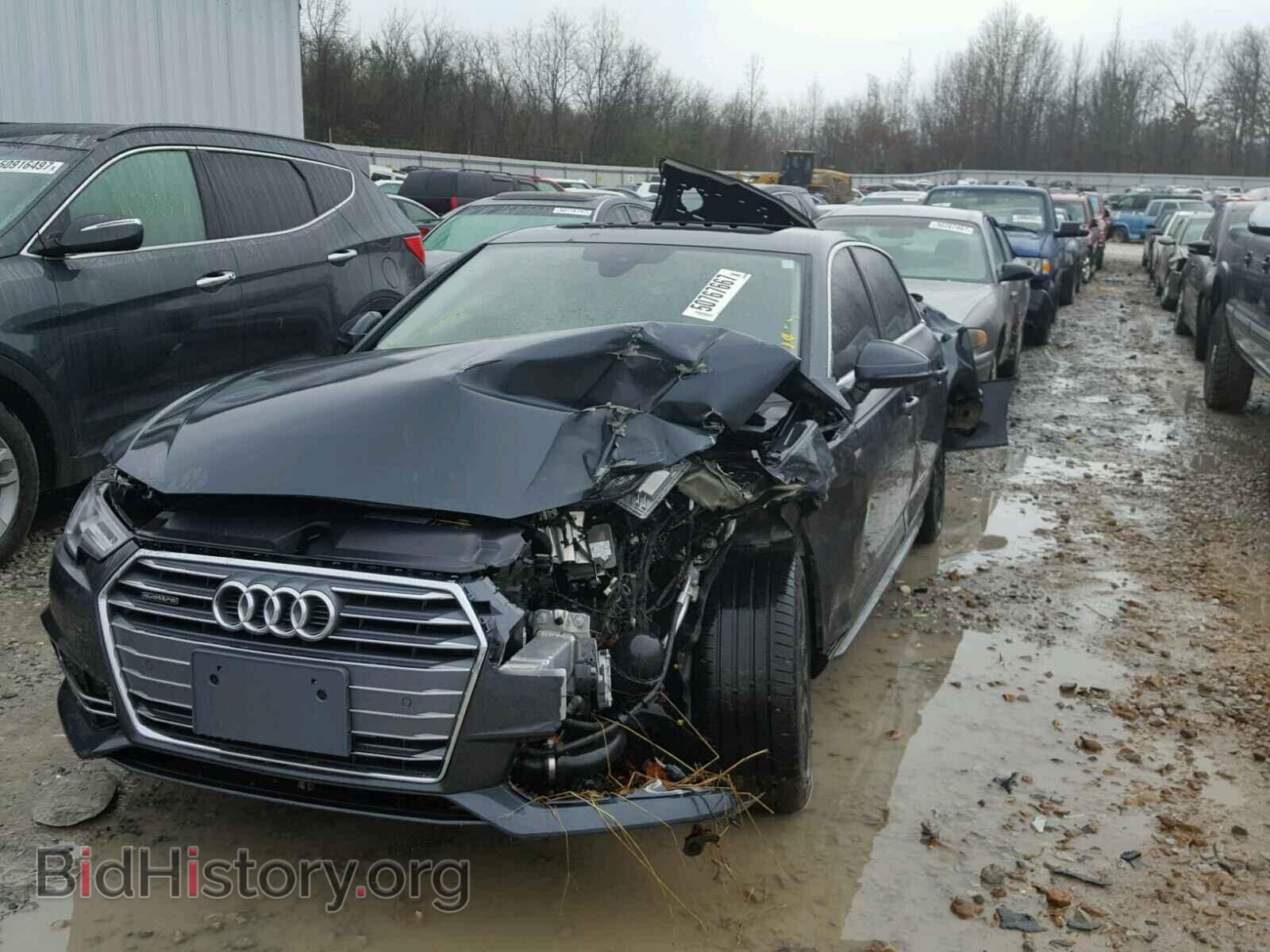 2017 AUDI A4 - VIN: WAUENAF42HN002464 - Фото 2