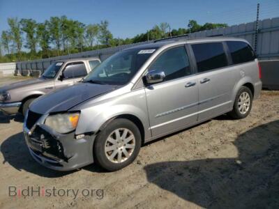2014 Chrysler MINIVAN Touring, серебристый — VIN 2C4RC1BG1ER443169, Copart