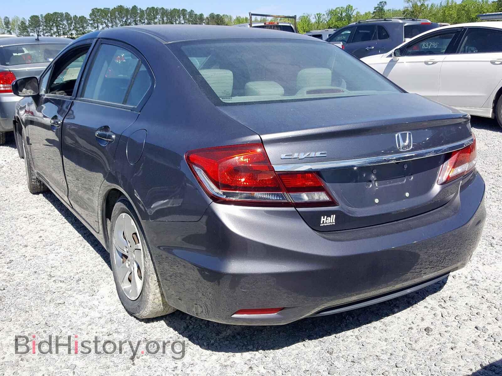 2014 HONDA CIVIC - VIN: 19XFB2F51EE019397 - Фото 3