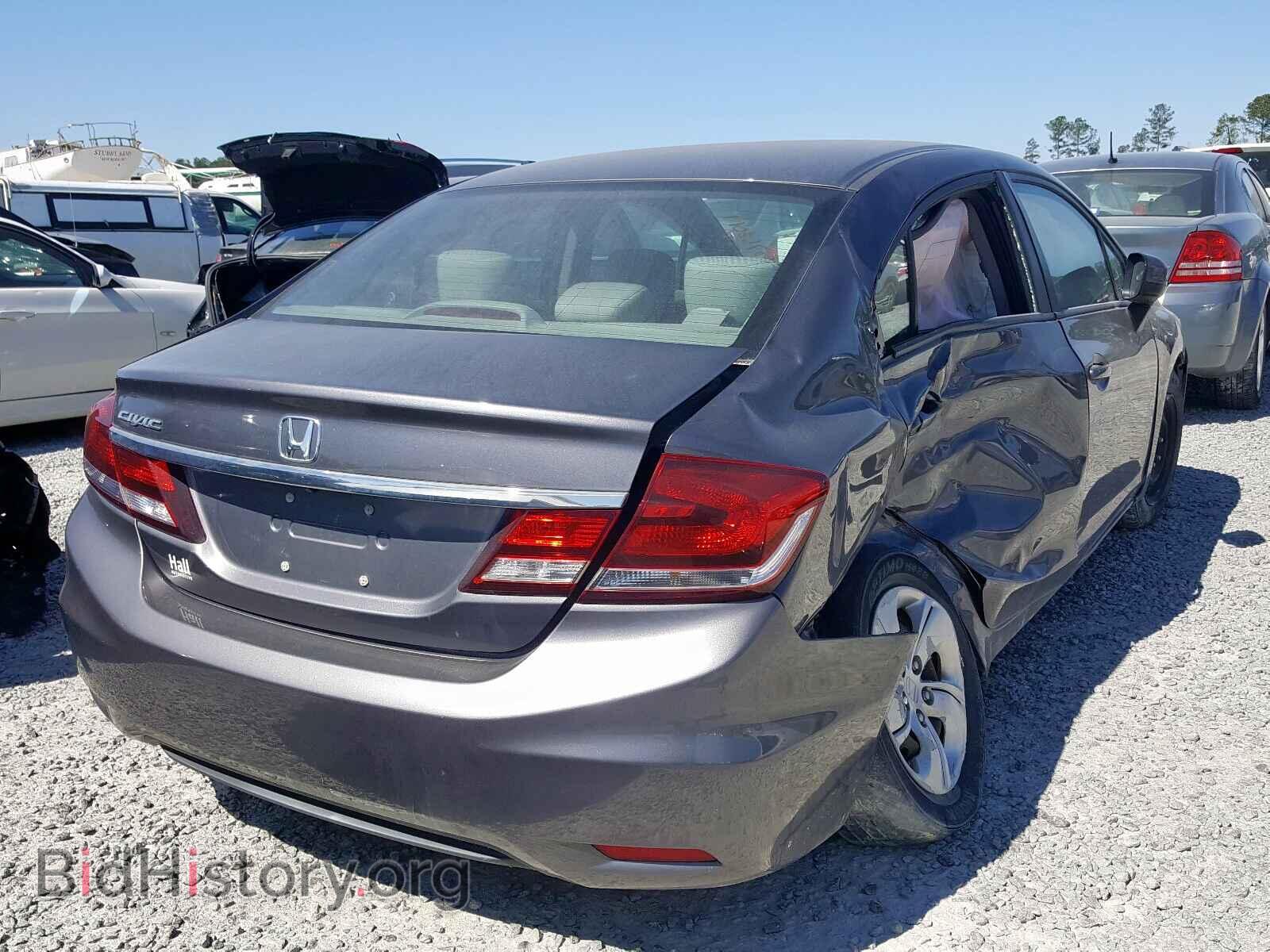 2014 HONDA CIVIC - VIN: 19XFB2F51EE019397 - Фото 4