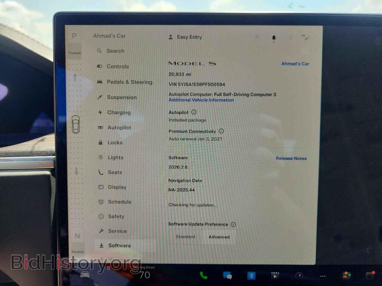 2023 TESLA MODEL S - VIN: 5YJSA1E56PF500594 - Photo 9