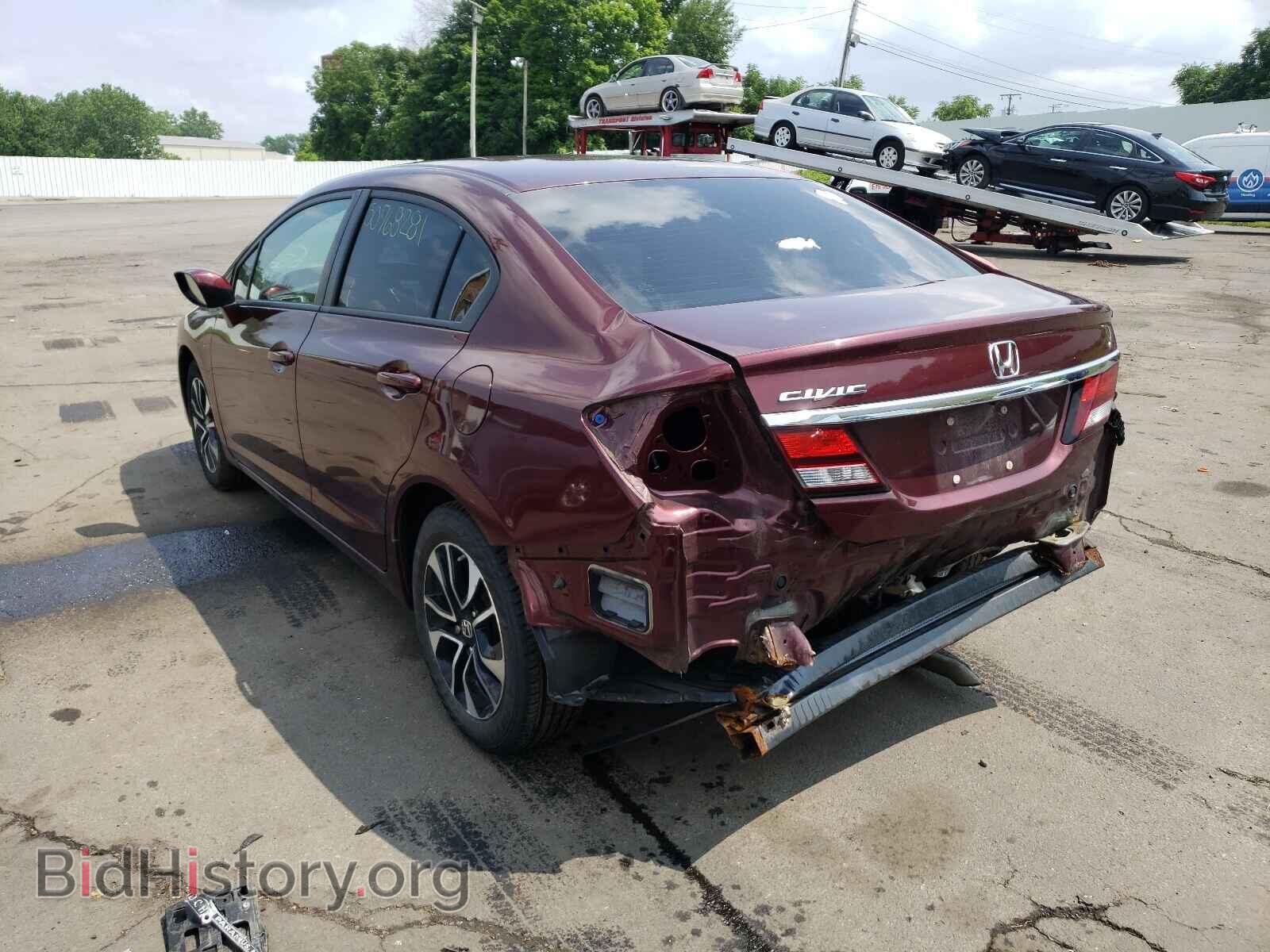 2013 HONDA CIVIC - VIN: 19XFB2F84DE210501 - Фото 3