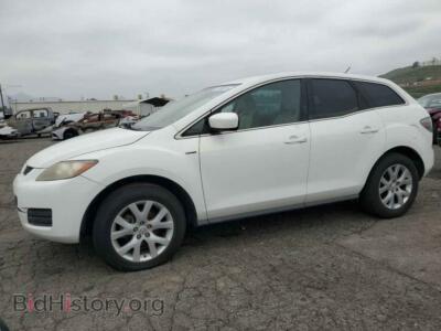2008 Mazda CX-7, white — VIN JM3ER29LX80176268, Copart