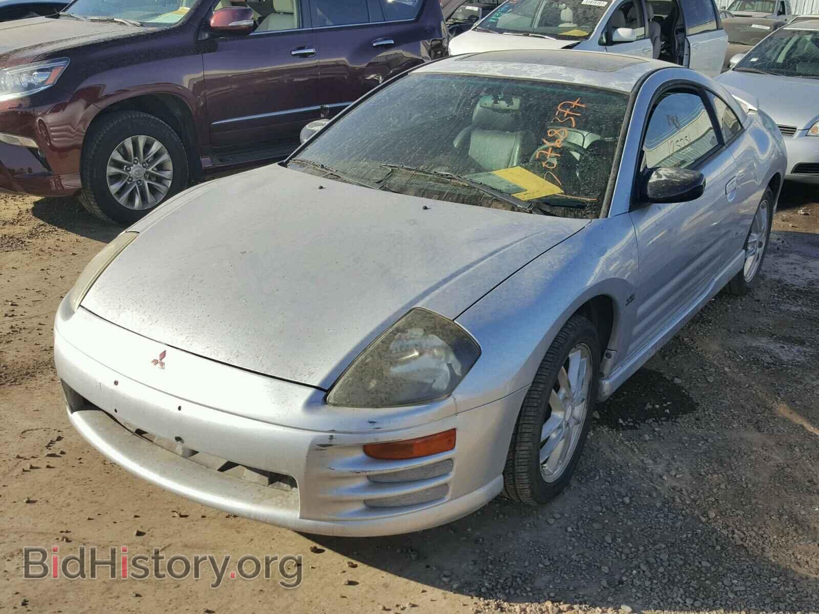 2000 MITSUBISHI ECLIPSE - VIN: 4A3AC54L9YE077216 - Фото 2