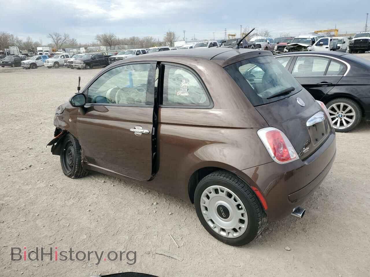 2014 FIAT 500 - VIN: 3C3CFFAR6ET275656 - Фото 2