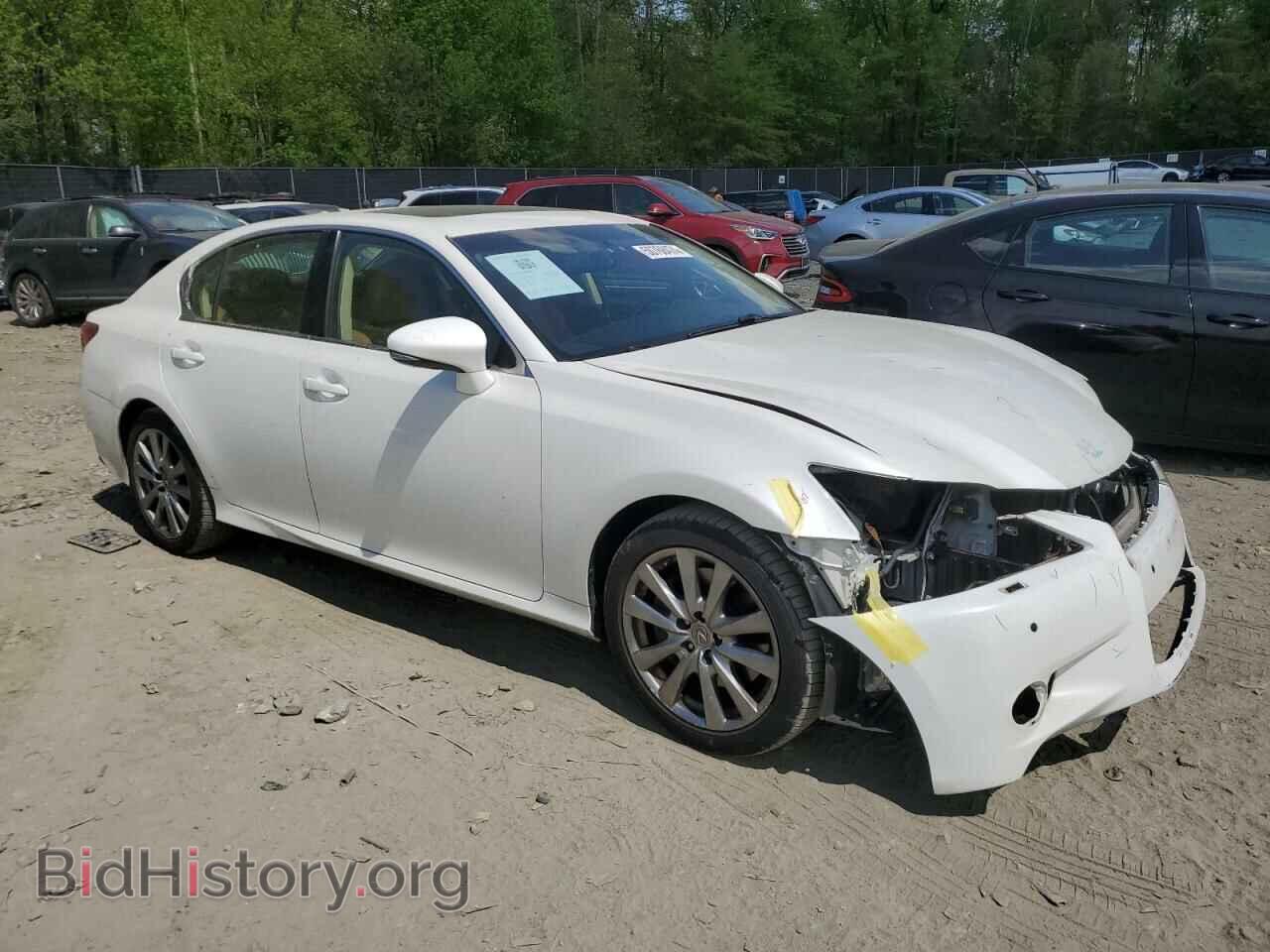 2013 LEXUS GS350 - VIN: JTHCE1BL5D5010218 - Фото 4