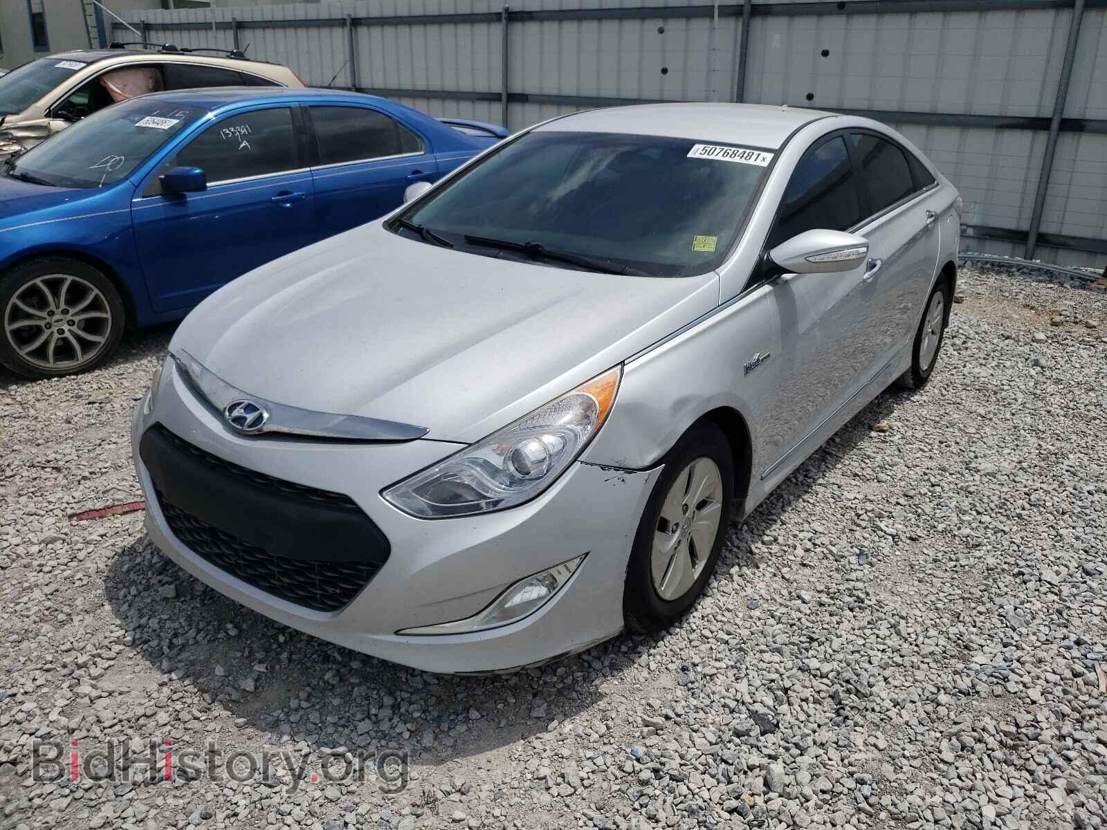 2014 HYUNDAI SONATA - VIN: KMHEC4A46EA115382 - Фото 2