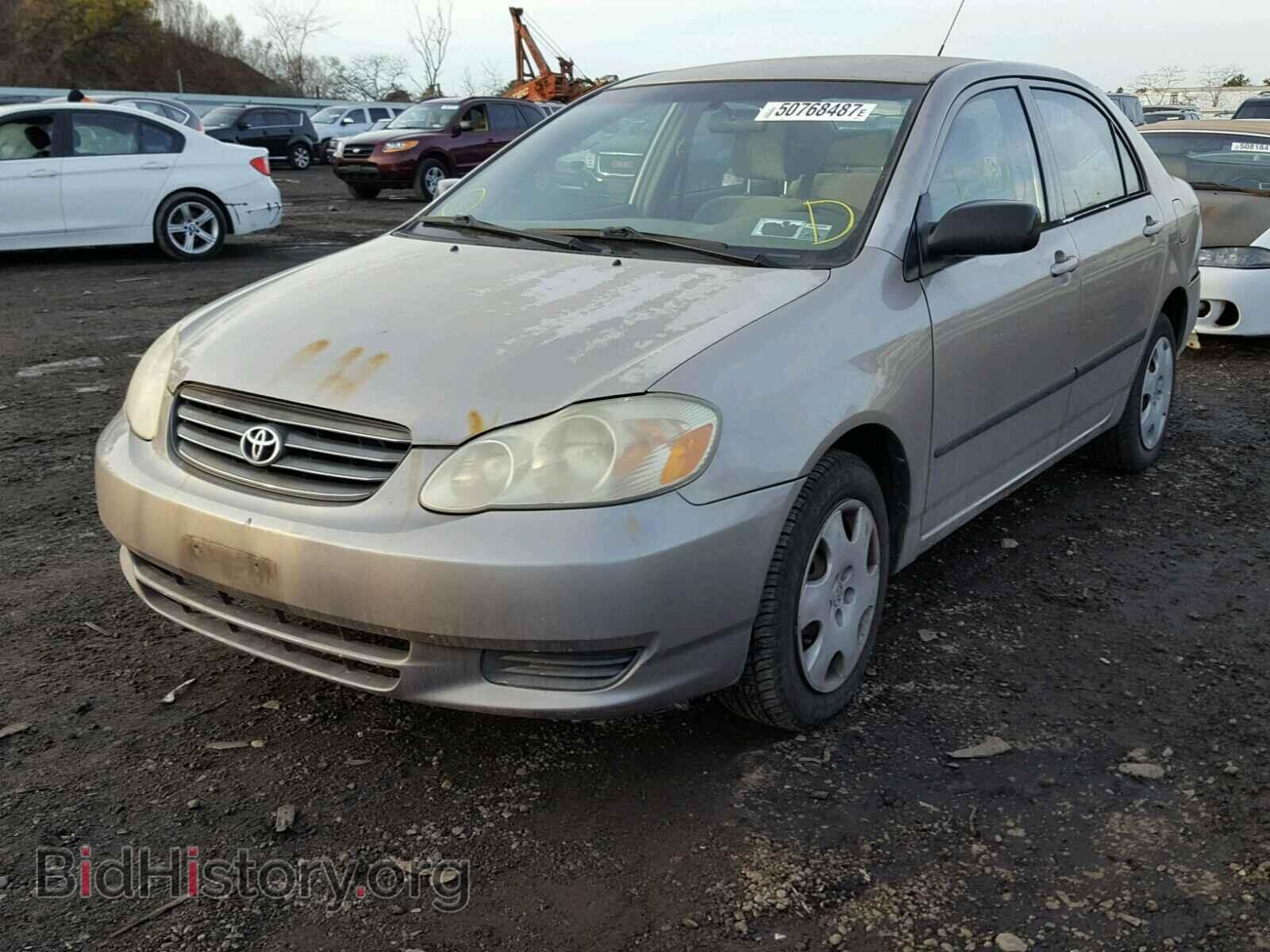 2003 TOYOTA COROLLA - VIN: 1NXBR32E33Z000141 - Фото 2