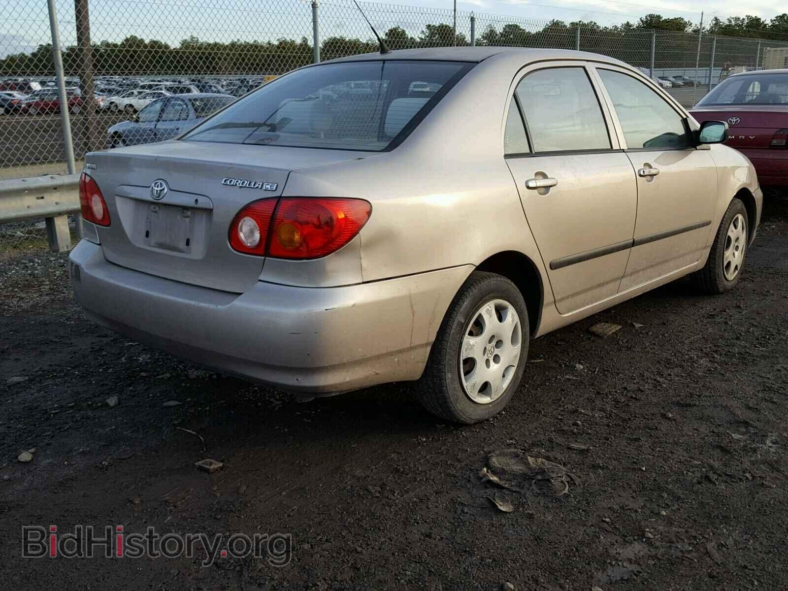 2003 TOYOTA COROLLA - VIN: 1NXBR32E33Z000141 - Фото 4