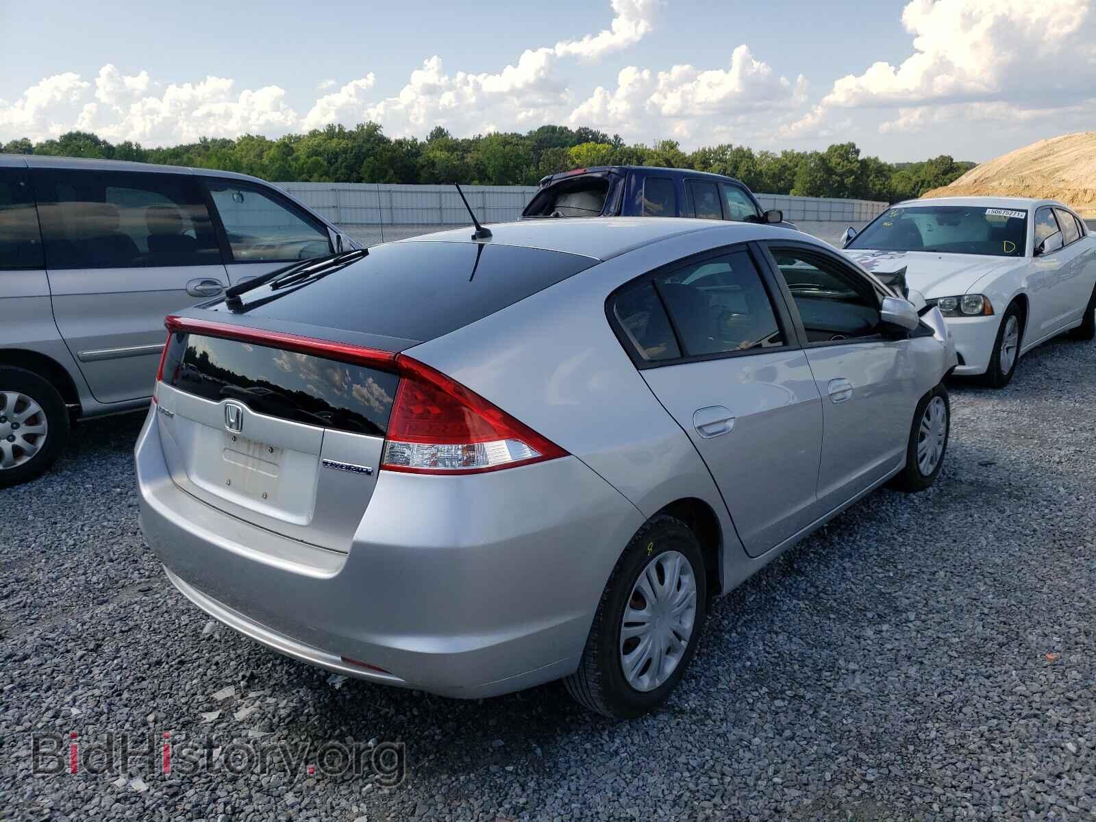 2011 HONDA INSIGHT - VIN: JHMZE2H50BS002938 - Фото 4