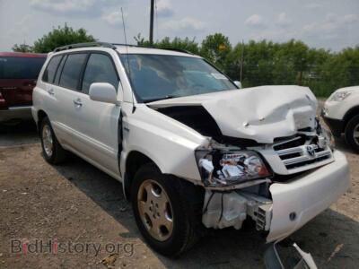 2006 Toyota HIGHLANDER, белый — VIN JTEEP21A760168548, Copart