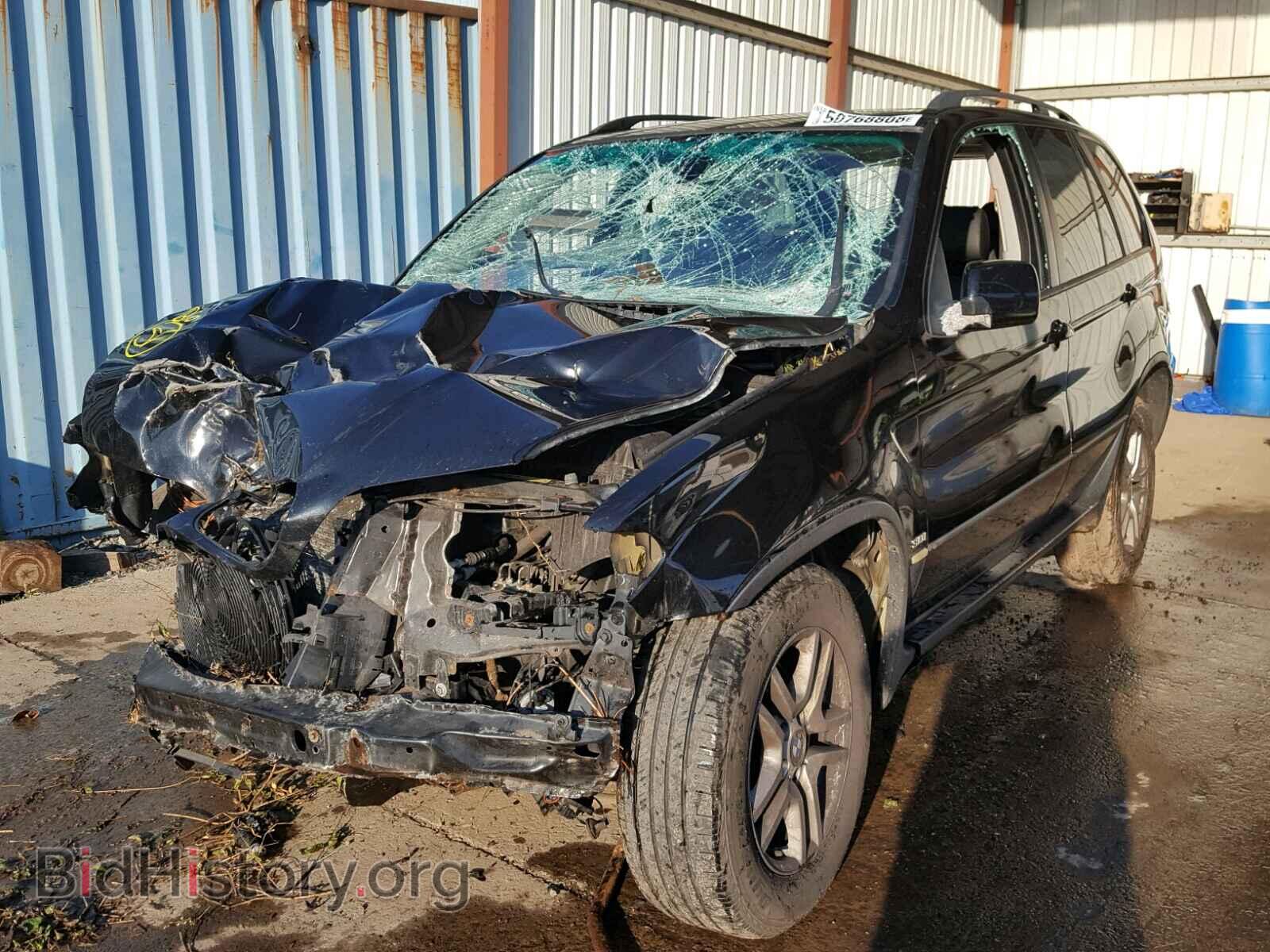 2005 BMW X5 - VIN: 5UXFA13575LY01176 - Фото 2
