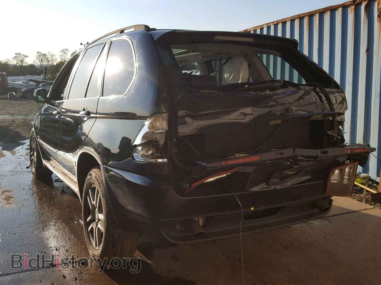 2005 BMW X5 - VIN: 5UXFA13575LY01176 - Фото 3