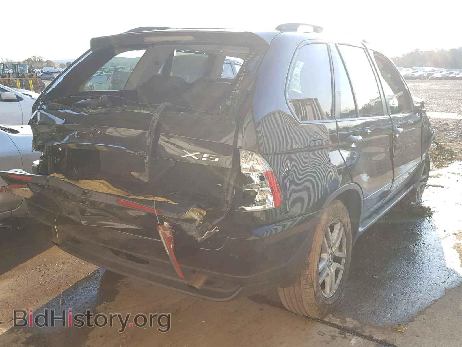 2005 BMW X5 - VIN: 5UXFA13575LY01176 - Фото 4