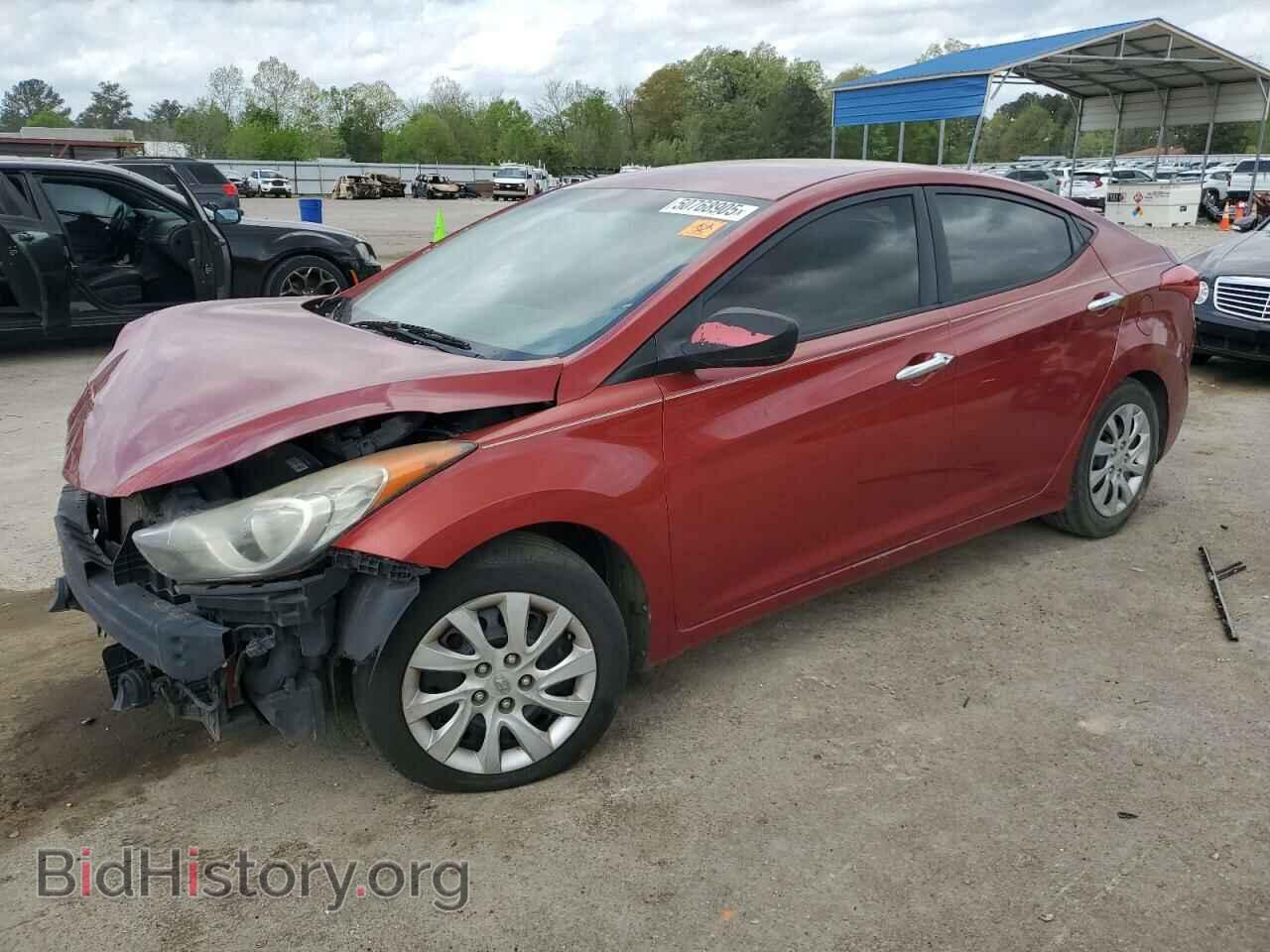 Photo KMHDH4AE4CU321205 - HYUNDAI ELANTRA 2012