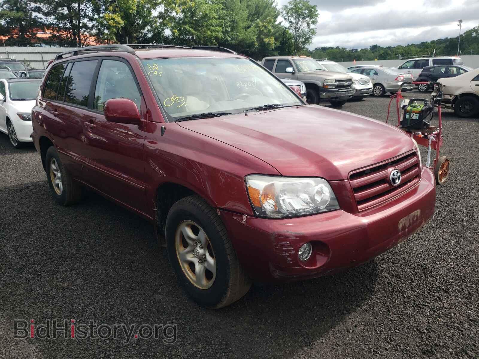 Photo JTEGD21A470166176 - TOYOTA HIGHLANDER 2007