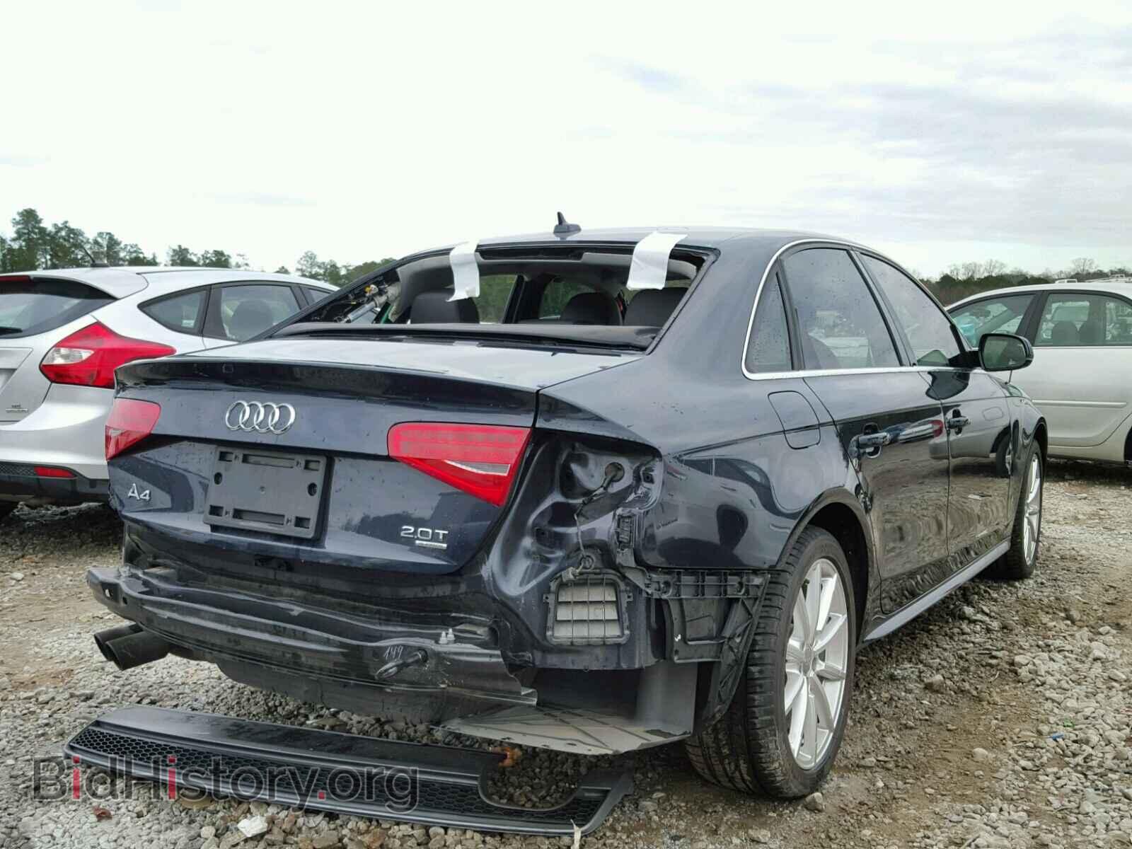 2014 AUDI A4 - VIN: WAUFFAFLXEN008470 - Фото 4