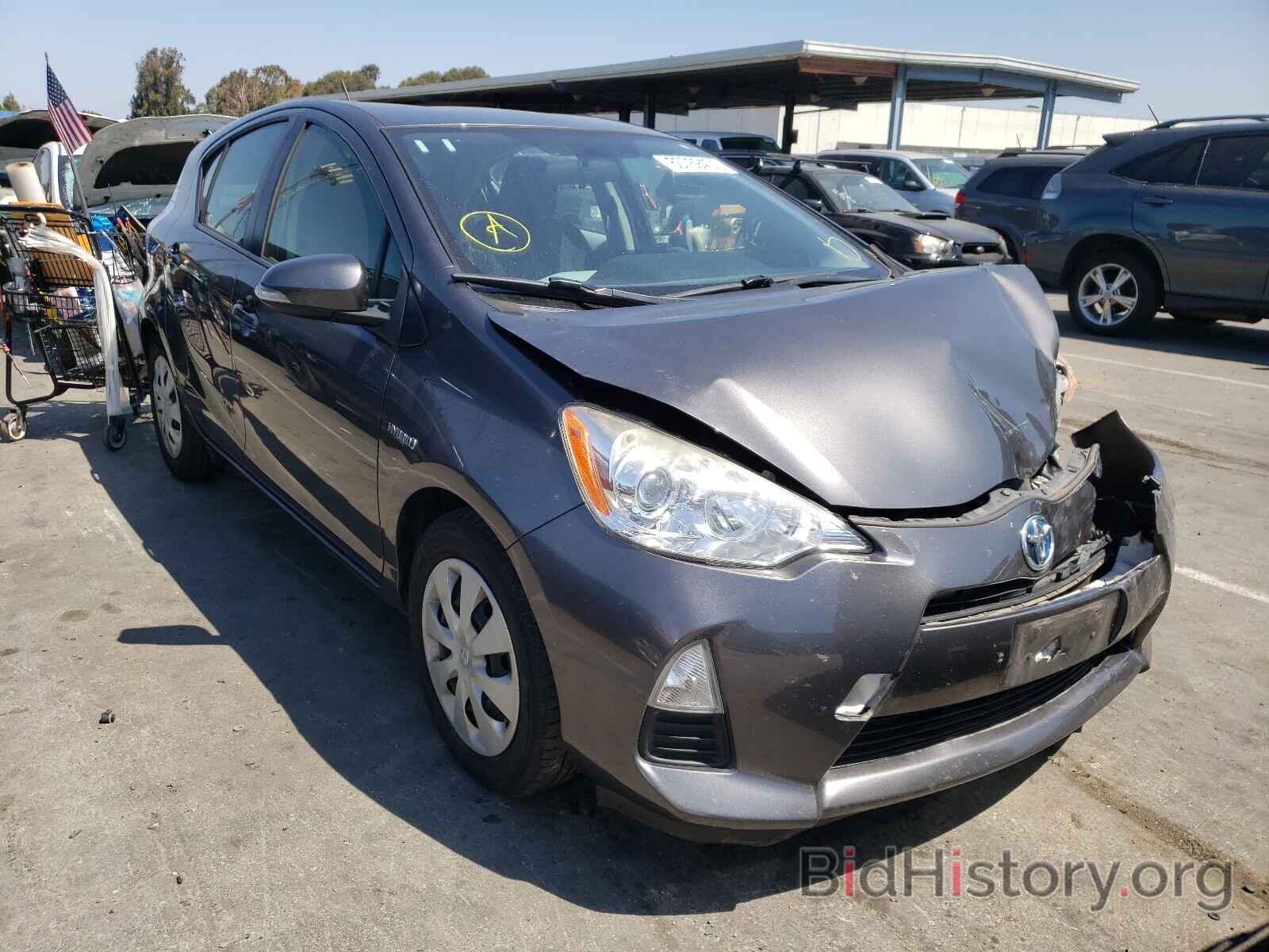 Photo JTDKDTB32C1500830 - TOYOTA PRIUS 2012