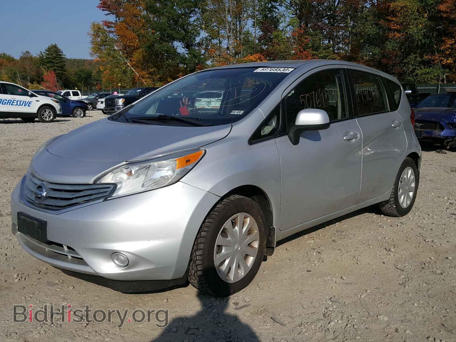2014 NISSAN VERSA - VIN: 3N1CE2CP1EL422858 - Фото 2