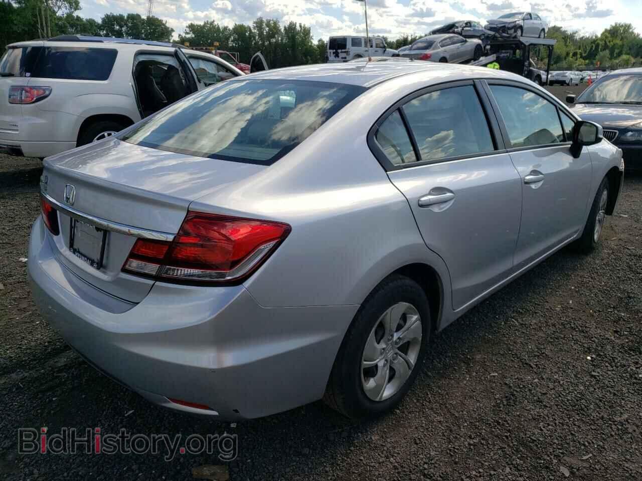 2013 HONDA CIVIC - VIN: 19XFB2F55DE289876 - Фото 4