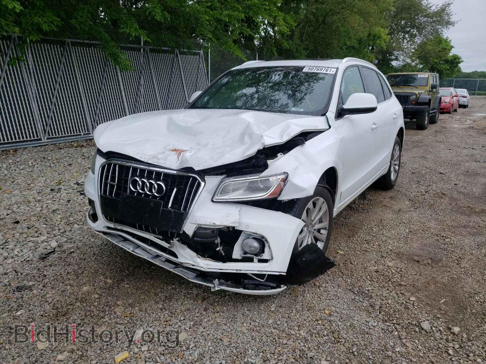 2016 AUDI Q5 - VIN: WA1L2AFP3GA008593 - Фото 2