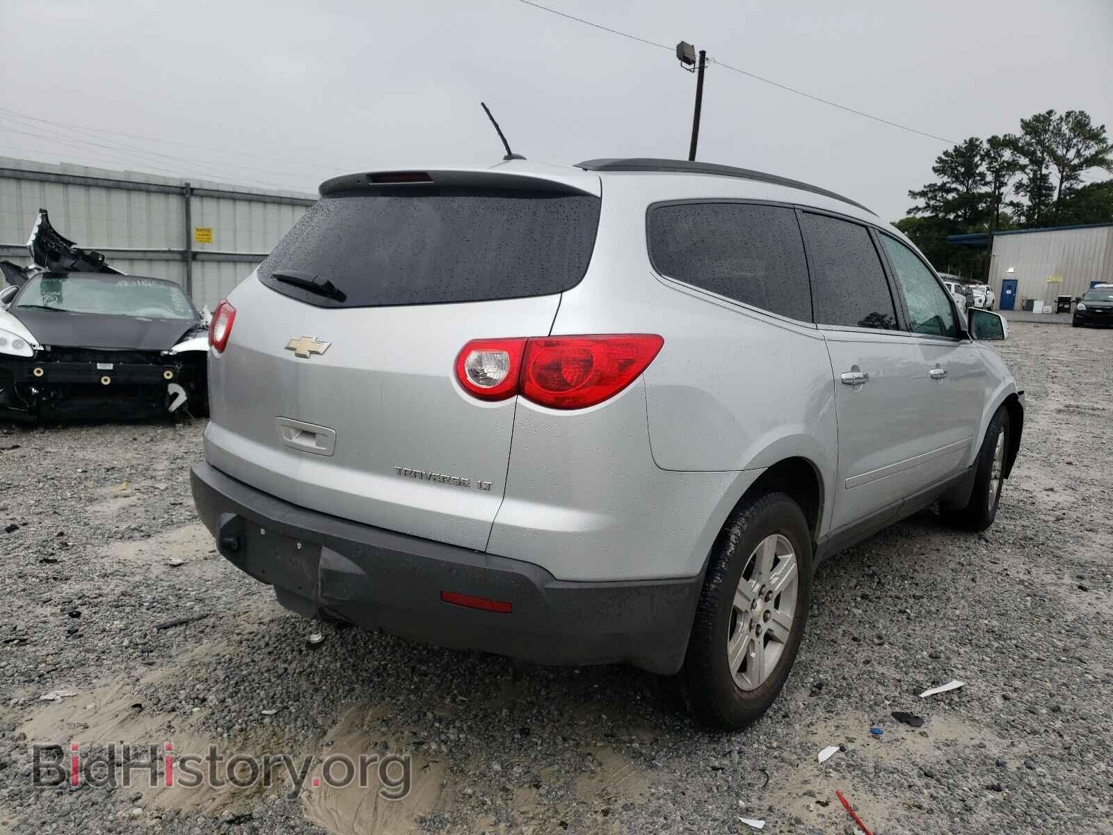 2012 CHEVROLET TRAVERSE - VIN: 1GNKRGED3CJ164609 - Фото 4