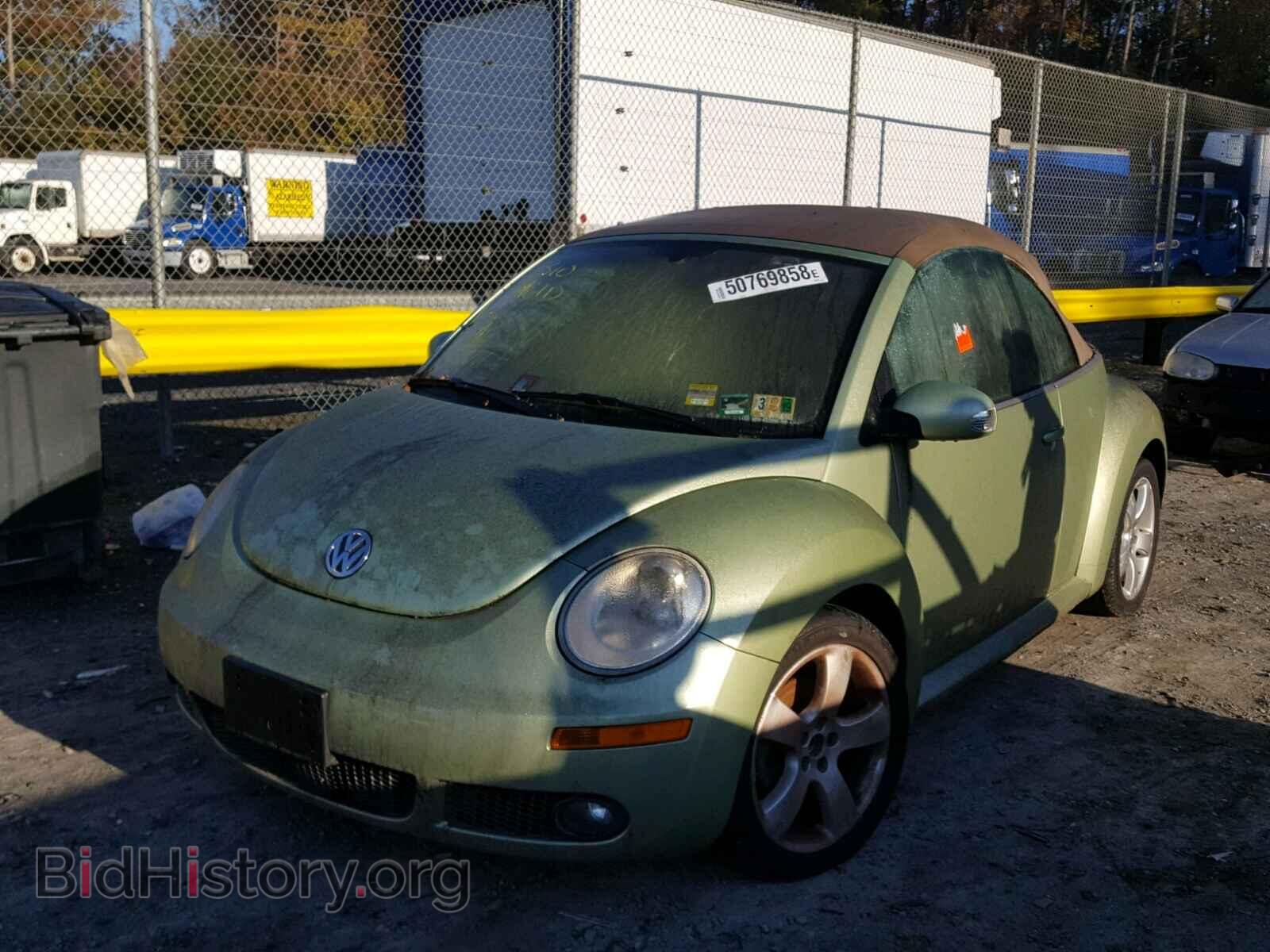 2007 VOLKSWAGEN BEETLE - VIN: 3VWSF31Y87M420395 - Фото 2