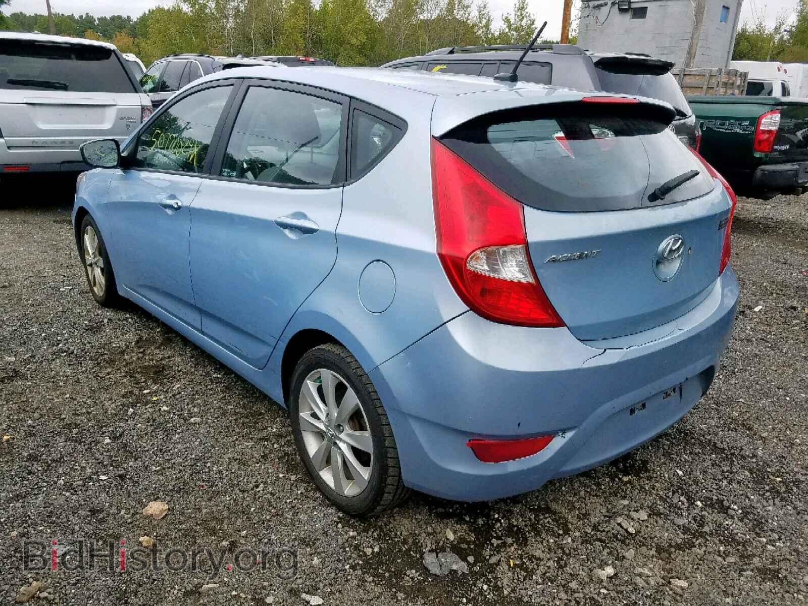 2012 HYUNDAI ACCENT - VIN: KMHCU5AEXCU041463 - Фото 3