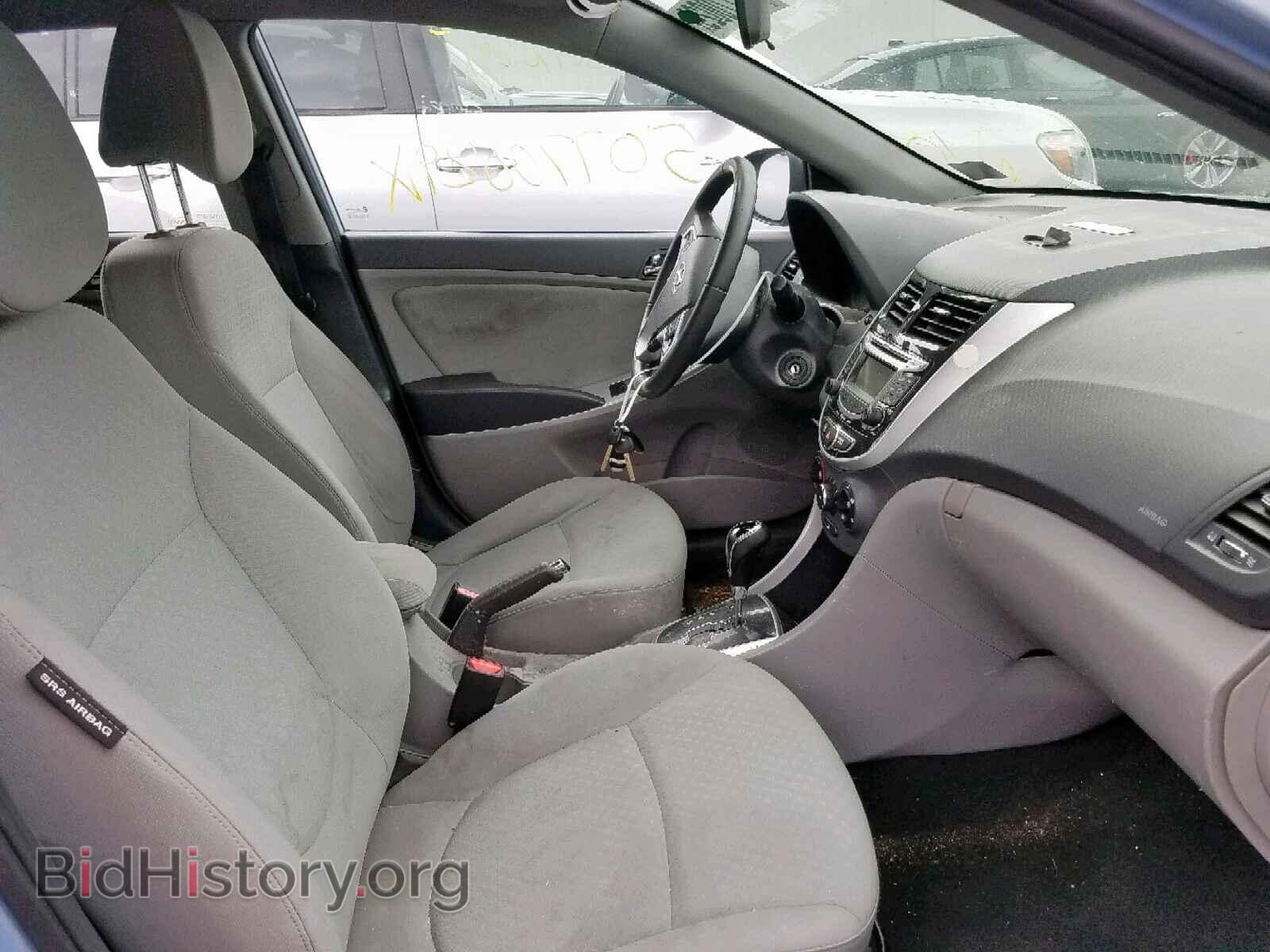 2012 HYUNDAI ACCENT - VIN: KMHCU5AEXCU041463 - Фото 5