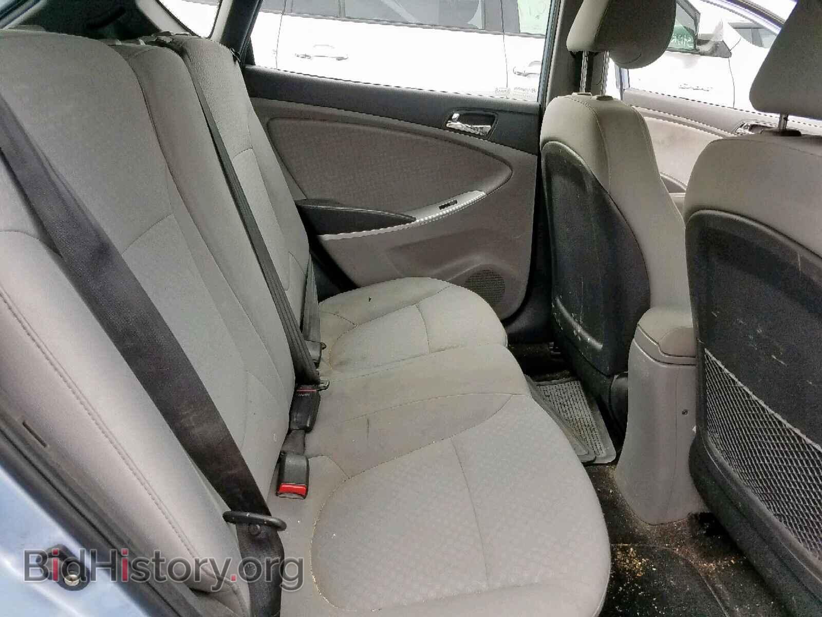 2012 HYUNDAI ACCENT - VIN: KMHCU5AEXCU041463 - Фото 6
