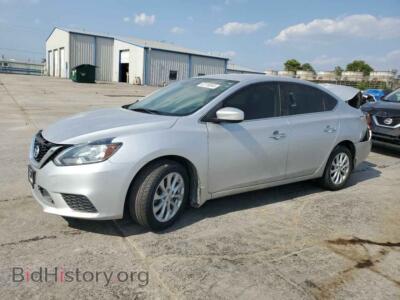 2018 Nissan SENTRA S, silver — VIN 3N1AB7AP8JY300091, Copart