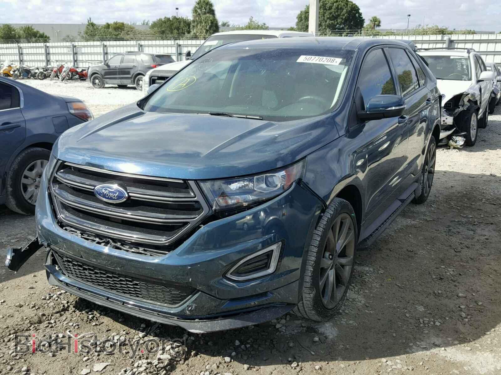 2016 FORD EDGE - VIN: 2FMPK4AP0GBB48388 - Фото 2