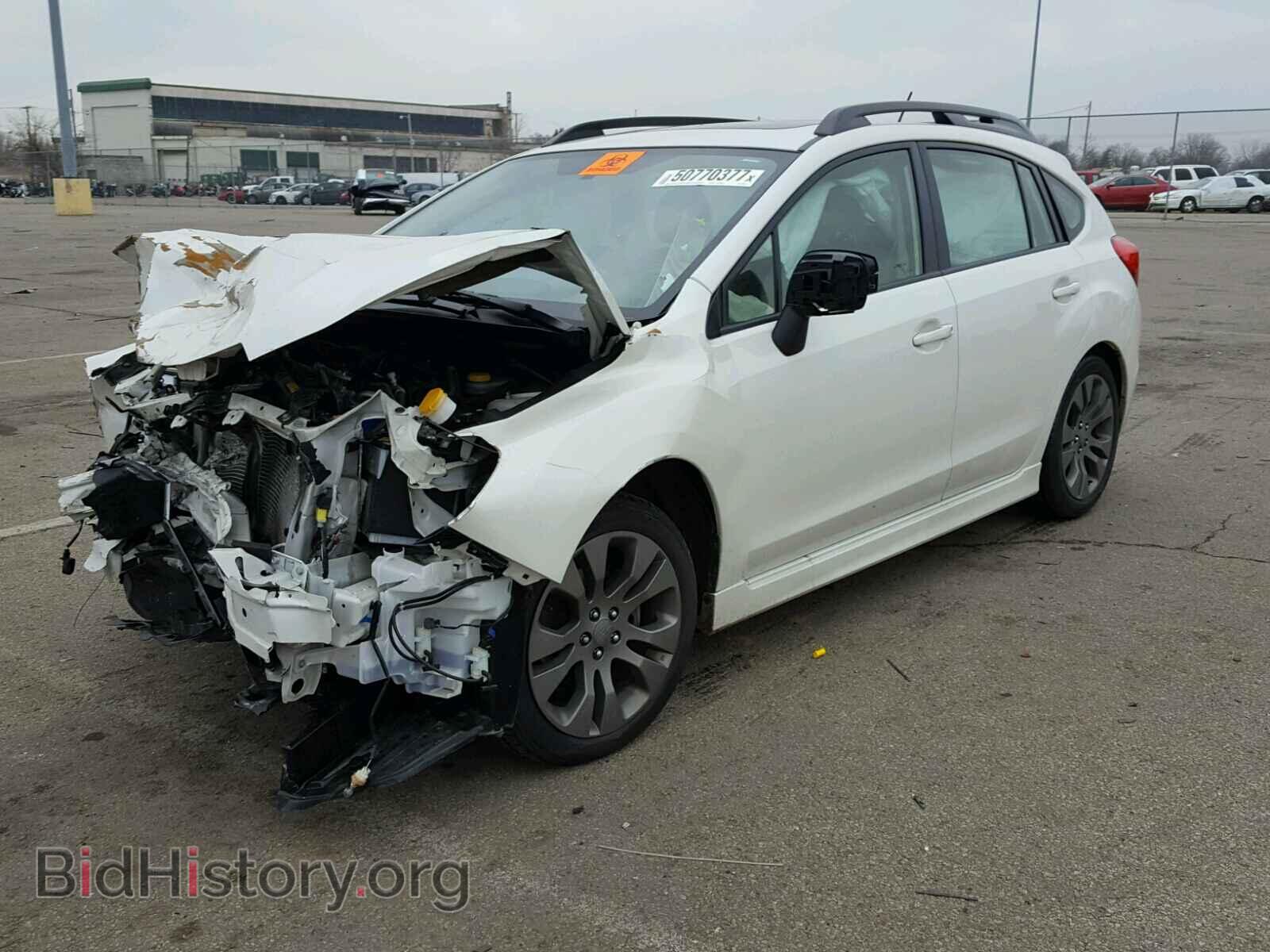 2014 SUBARU IMPREZA - VIN: JF1GPAU68E8227367 - Фото 2