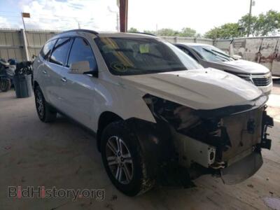 2017 Chevrolet TRAVERSE Traverse L, white — VIN 1GNKRGKD1HJ277860, Copart