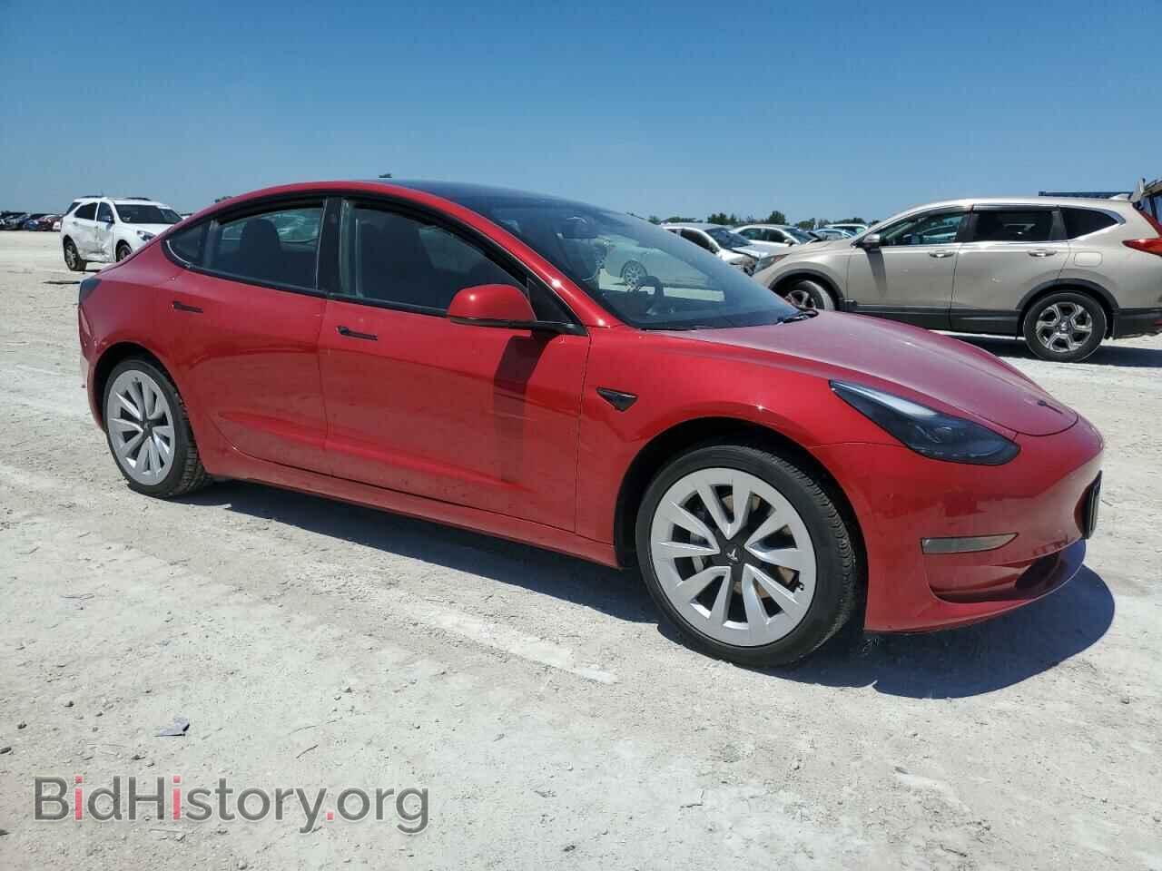 2022 TESLA MODEL 3 - VIN: 5YJ3E1EB3NF185586 - Фото 4