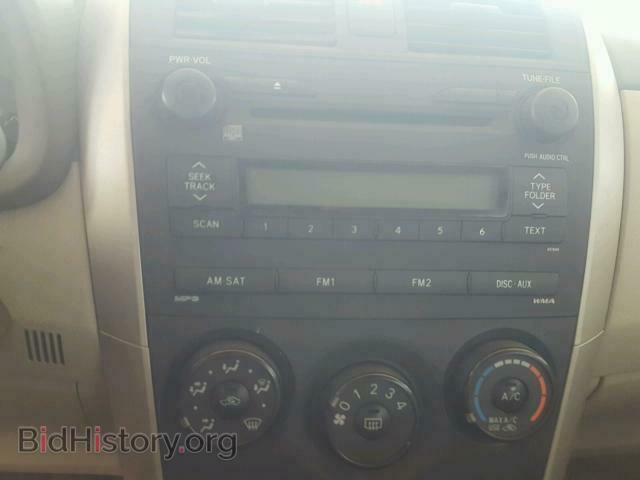 2009 TOYOTA COROLLA BA - VIN: 2T1BU40E09C149351 - Фото 9