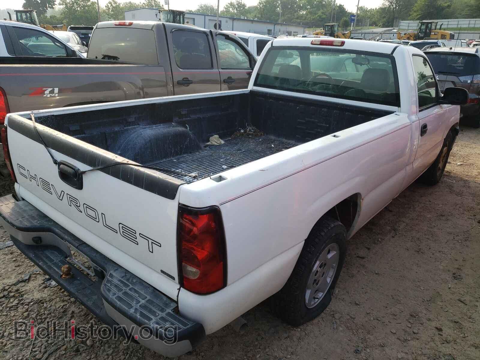 2007 CHEVROLET SILVERADO - VIN: 1GCEC14Z97E181687 - Фото 4